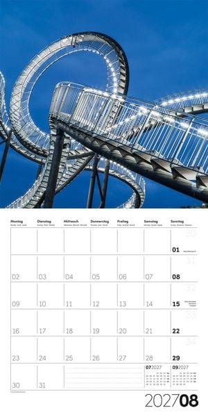 Produktbild: Die Farbe Blau Kalender 2027 - 30x30 - Art12