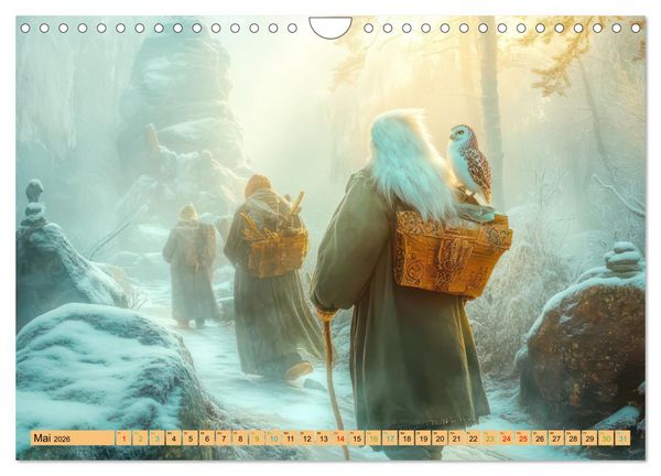 Produktbild: Mystik - Wo das Wundervolle beginnt (Wandkalender 2026 DIN A4 quer), CALVENDO Monatskalender