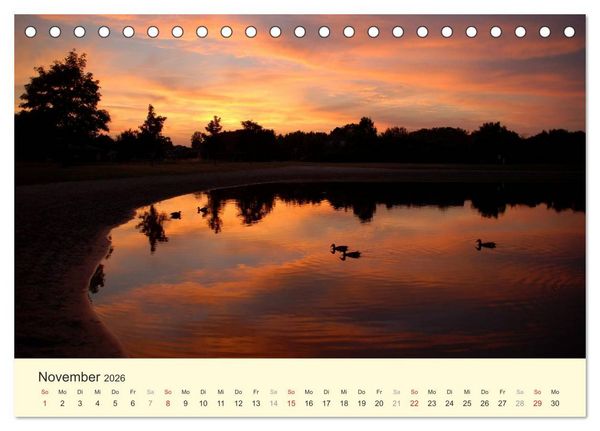 Produktbild: Sch&ouml;ne Landschaften in Deutschland (Tischkalender 2026 DIN A5 quer), CALVENDO Monatskalender