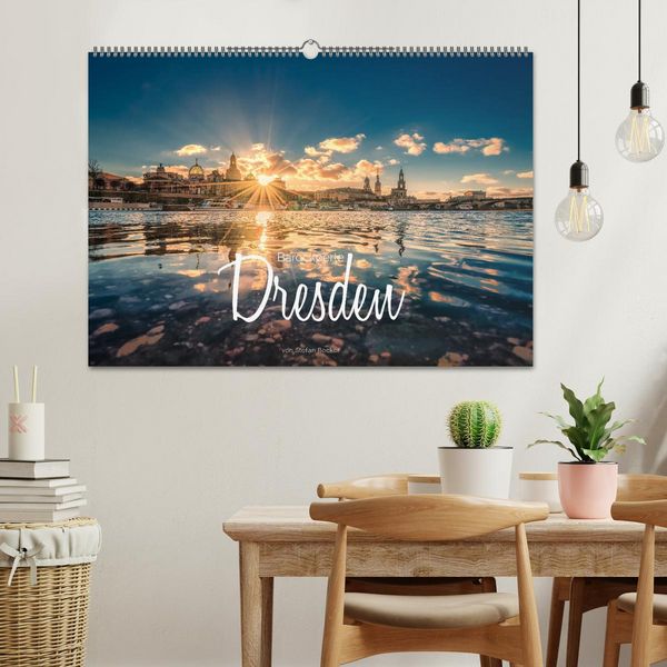 Produktbild: Barockperle Dresden (Wandkalender 2026 DIN A2 quer), CALVENDO Monatskalender