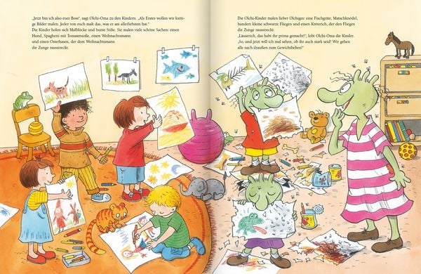Produktbild: Die Olchis. Das krötige Familien-Bilderbuch