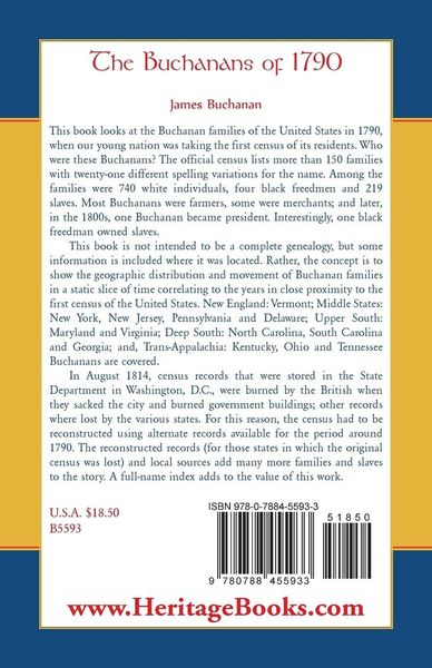 Produktbild: The Buchanans of 1790