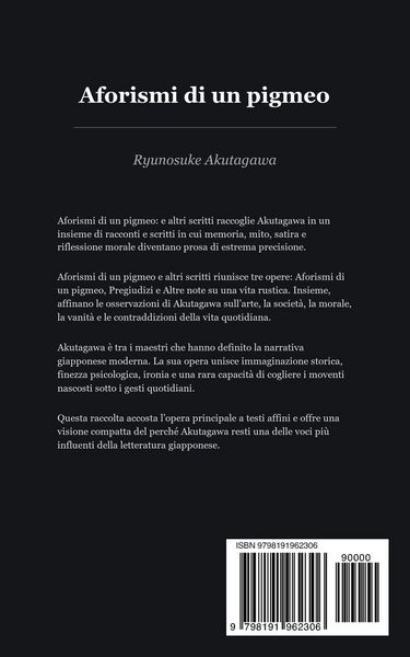 Produktbild: Aforismi di un pigmeo