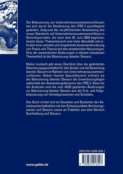 Produktbild: Bilanzierung latenter Steuern bei Unternehmenszusammenschl&uuml;ssen