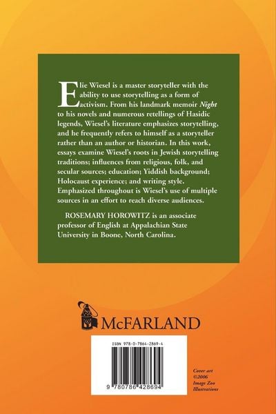 Produktbild: Elie Wiesel and the Art of Storytelling