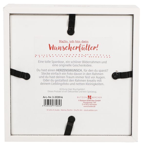 Produktbild: Bilderrahmen-Spardose - Wunscherf&uuml;ller