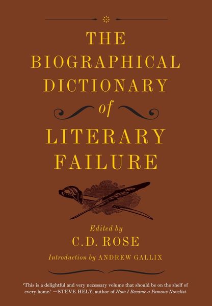 Produktbild: The Biographical Dictionary of Literary Failure