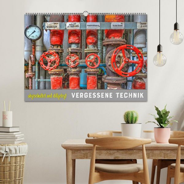 Produktbild: Vergessene Technik - abgeschaltet und stillgelegt (Wandkalender 2026 DIN A2 quer), CALVENDO Monatskalender
