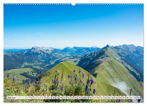 Produktbild: Der Brienzersee - Im Herzen des Berner Oberlandes (hochwertiger Premium Wandkalender 2026 DIN A2 quer), Kunstdruck in Hochglanz