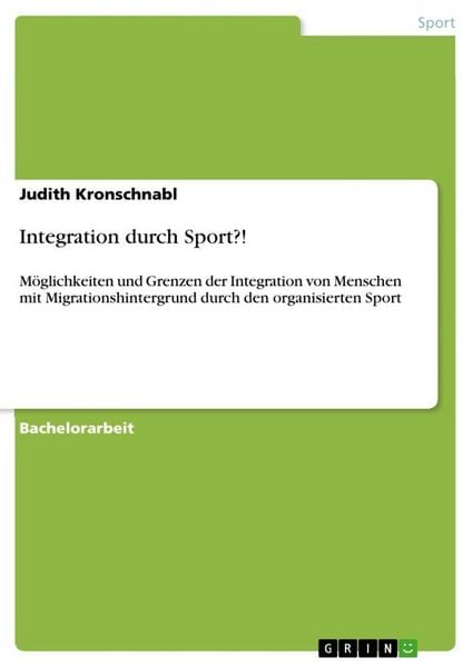 Produktbild: Integration durch Sport?!