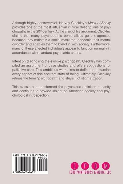 Produktbild: The Mask of Sanity