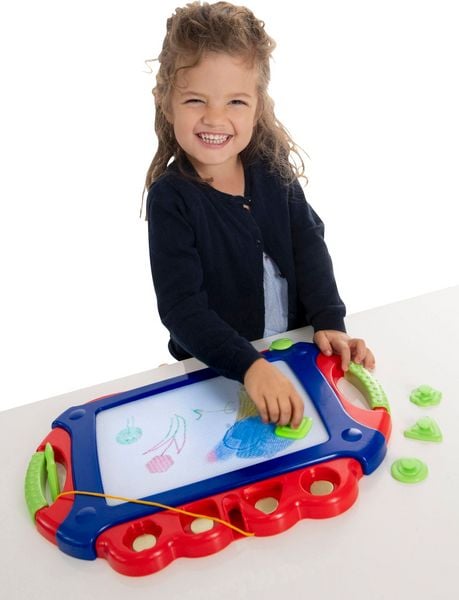 Produktbild: Magnet Maltafel mit 4 Stempeln