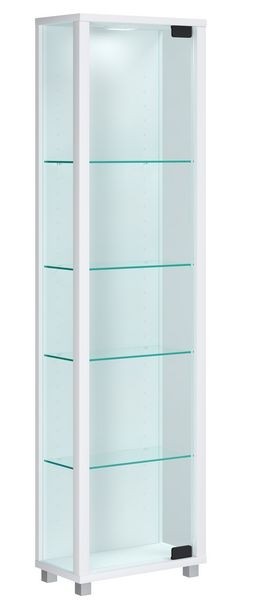 Holz Glas Stand Vitrine Sammelvitrine Edana Mini