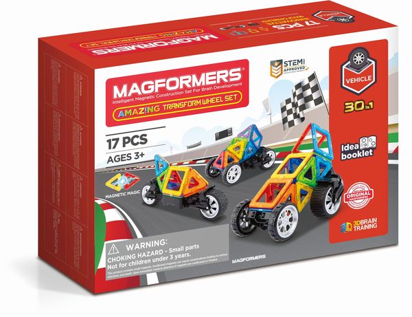 Magformers - Vehicle Set Line - Amazing Tranform Wheel Set