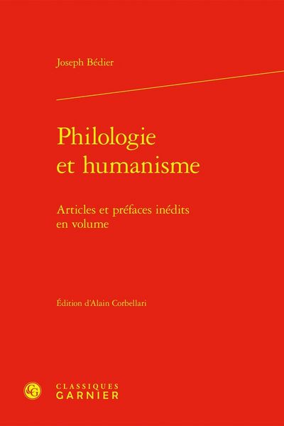 Produktbild: Philologie et Humanisme : Articles et Prefaces Inedits en Volume