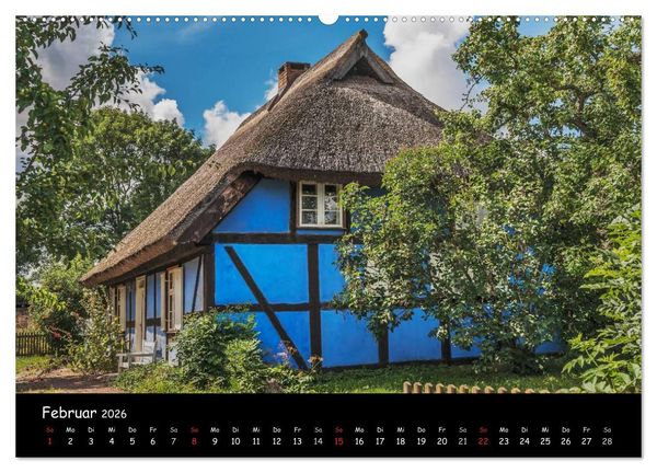 Produktbild: Insel Usedom (hochwertiger Premium Wandkalender 2026 DIN A2 quer), Kunstdruck in Hochglanz
