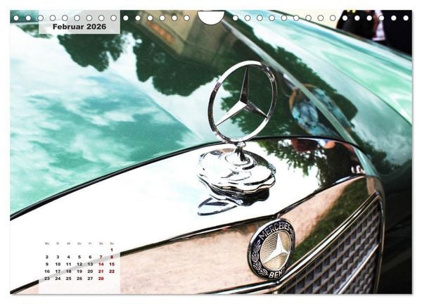 Produktbild: Mercedes Edel & Fein (Wandkalender 2026 DIN A4 quer), CALVENDO Monatskalender