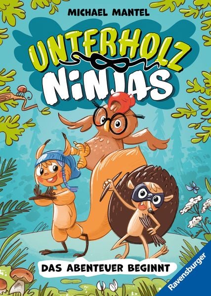Produktbild: Unterholz-Ninjas, Band 1 - Das Abenteuer beginnt
