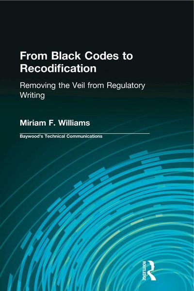Produktbild: From Black Codes to Recodification