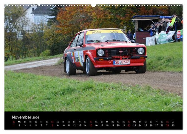 Produktbild: Asphalt und Schotter Rallye (hochwertiger Premium Wandkalender 2026 DIN A2 quer), Kunstdruck in Hochglanz