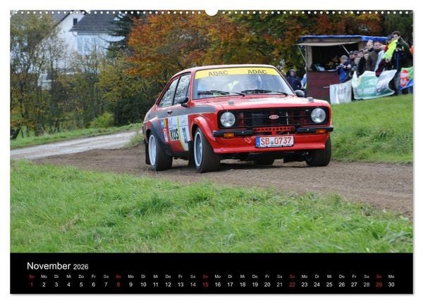 Produktbild: Asphalt und Schotter Rallye (Wandkalender 2026 DIN A2 quer), CALVENDO Monatskalender