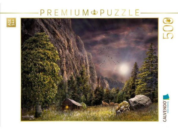 CALVENDO Puzzle Ein Motiv aus dem Kalender Magische Stille | 500 Teile Lege-Größe 48 × 36 cm Foto-Puzzle für Erwachsene