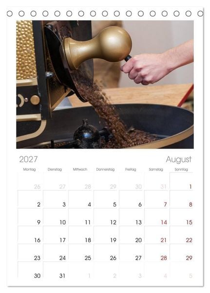 Produktbild: Tischplaner 2027 - Brot & Kaffee Impressionen 2027 (A5 Tischkalender zum Aufstellen) CALVENDO
