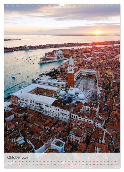 Produktbild: Venezia - La Serenissima repubblica (Wandkalender 2026 DIN A2 hoch), CALVENDO Monatskalender