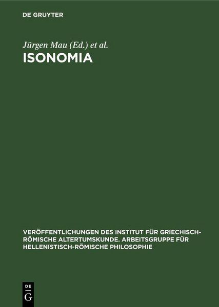 Produktbild: Isonomia