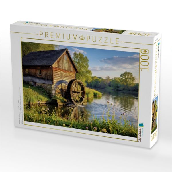 Produktbild: CALVENDO Puzzle Energie aus Bewegung - die Kraft der M&uuml;hle. | 1000 Teile Lege-Gr&ouml;&szlig;e 64x48cm Foto-Puzzle f&uuml;r gl&uuml;ckliche Stunden