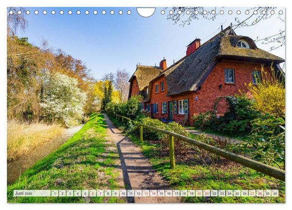 Produktbild: Ahrenshoop Impressionen (Wandkalender 2026 DIN A4 quer), CALVENDO Monatskalender