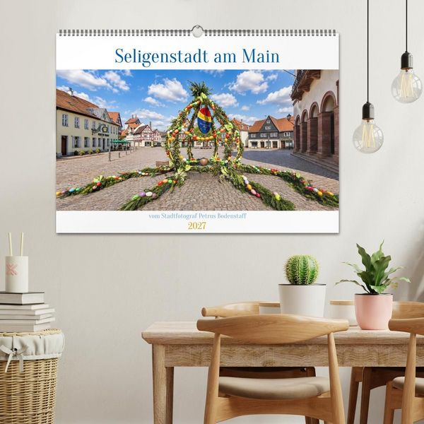 Produktbild: Seligenstadt am Main (Wandkalender 2027 DIN A2 quer), CALVENDO Monatskalender