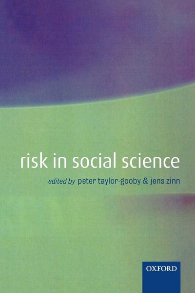 Produktbild: Risk in Social Science