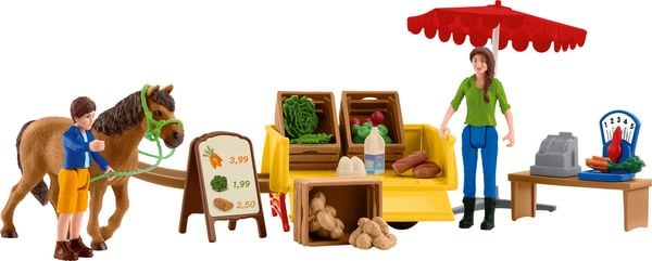 Produktbild: schleich&reg; 42528 Mobiler Farm Stand