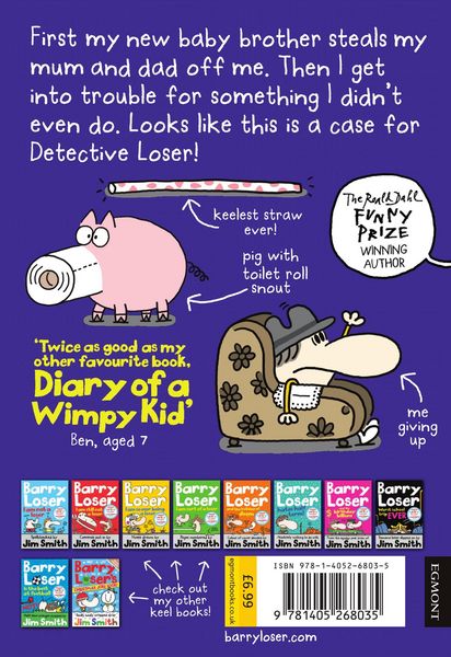 Produktbild: Barry Loser and the Case of the Crumpled Carton