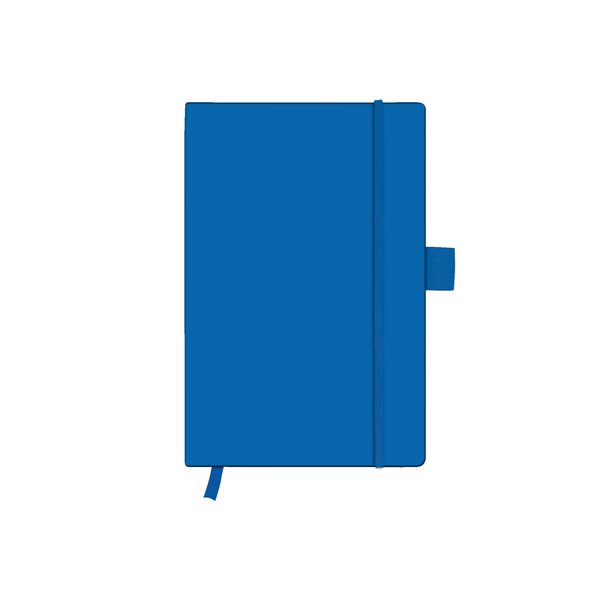 Produktbild: Herlitz Notizbuch Classic A6 96 Blatt kariert blue mit Leseband und Falttasche my.book