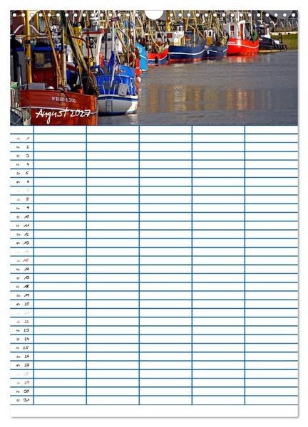 Produktbild: Meer Zeit f&uuml;r uns! (Wandkalender 2027 DIN A3 hoch), CALVENDO Monatskalender