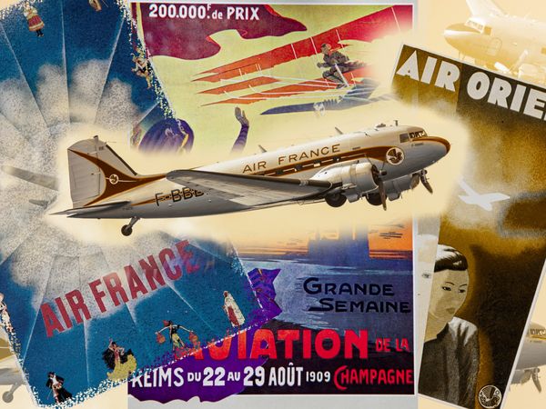 Produktbild: CALVENDO Puzzle DC-3 | 1000 Teile Lege-Gr&ouml;&szlig;e 64x48cm Foto-Puzzle f&uuml;r gl&uuml;ckliche Stunden