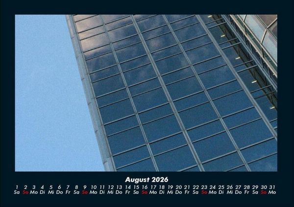 Produktbild: Hochh&auml;user - Architektur 2026 Fotokalender DIN A4