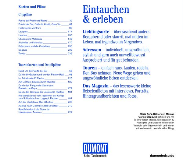 Produktbild: DuMont Reise-Taschenbuch Madrid & Umgebung