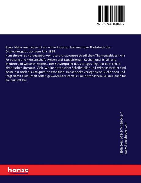 Produktbild: Gaea, Natur und Leben