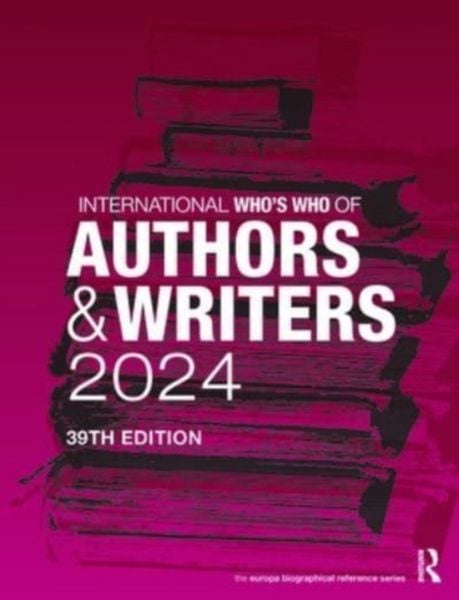 Produktbild: International Who's Who of Authors and Writers 2024