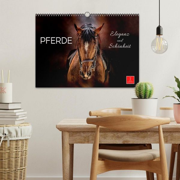 Produktbild: Eleganz und Sch&ouml;nheit - Pferde (Wandkalender 2026 DIN A3 quer), CALVENDO Monatskalender