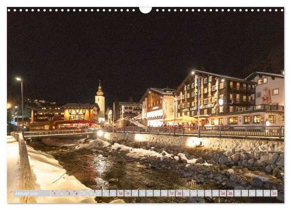 Produktbild: Lech am Arlberg - Winterzauber f&uuml;r das ganze Jahr (Wandkalender 2026 DIN A3 quer), CALVENDO Monatskalender
