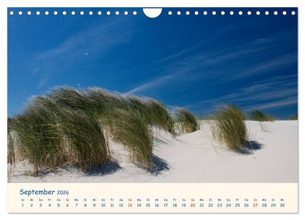 Produktbild: Urlaub auf Borkum (Wandkalender 2026 DIN A4 quer), CALVENDO Monatskalender