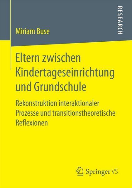 Produktbild: Eltern zwischen Kindertageseinrichtung und Grundschule