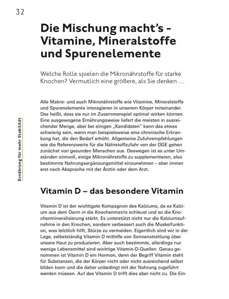 Produktbild: Ern&auml;hrung f&uuml;r starke Knochen gegen Osteoporose