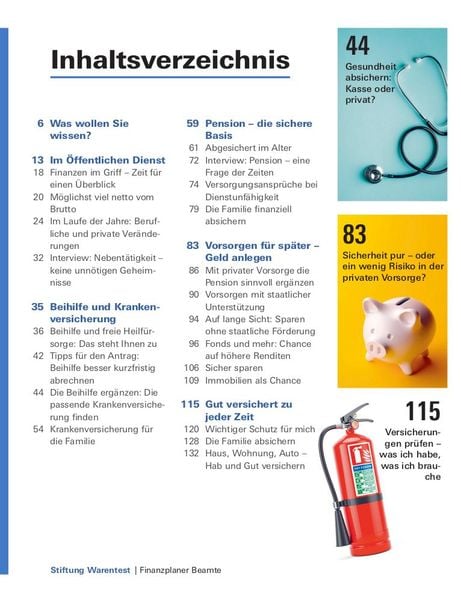 Produktbild: Finanzplaner Beamte