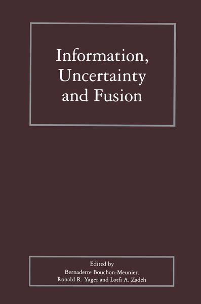 Produktbild: Information, Uncertainty and Fusion