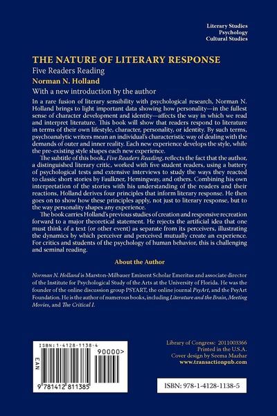Produktbild: The Nature of Literary Response